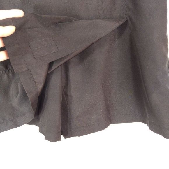 IZOD Woman's Chic Preppy Black Skort Skirt Size 2 - Picture 3 of 7